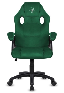 .Fotel obrotowy do biurka CARRERA M ALCANTARA DARK GREEN