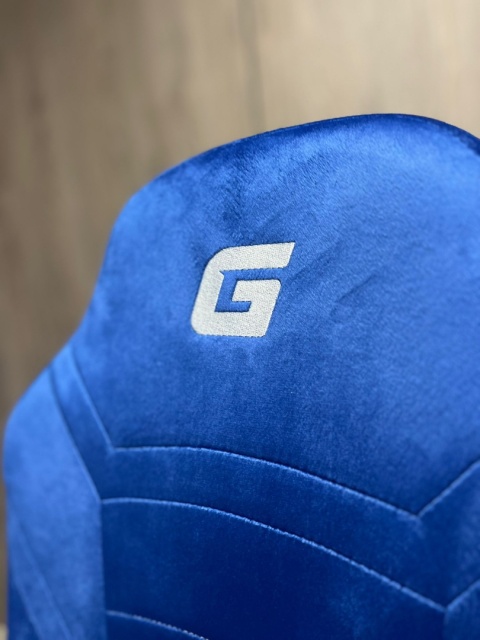 Fotel obrotowy do biurka MARIO ALCANTARA BLUE