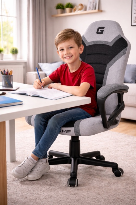 Fotel obrotowy do biurka MARIO STONE SHADOW GREY