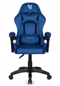 Fotel obrotowy gamingowy ENZO XL BLUE ALCANTARA