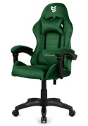 Fotel obrotowy gamingowy ENZO XL DARK GREEN ALCANTARA