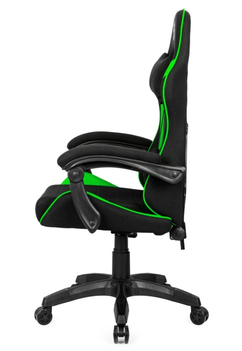 Fotel obrotowy gamingowy ENZO XL GREEN FABRIC OUTLET Fotel obrotowy gamingowy ENZO XL GREEN FABRIC OUTLET