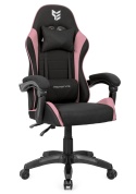 Fotel obrotowy gamingowy ENZO XL PINK FABRIC
