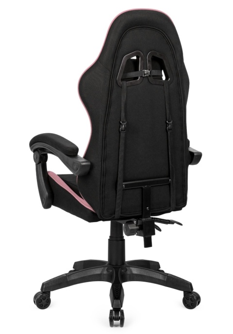 Fotel obrotowy gamingowy ENZO XL PINK FABRIC