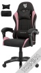 Fotel obrotowy gamingowy ENZO XL PINK FABRIC