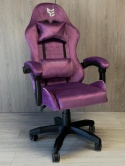 Fotel obrotowy gamingowy ENZO XL PURPLE ALCANTARA OUTLET Fotel obrotowy gamingowy ENZO XL PURPLE ALCANTARA OUTLET
