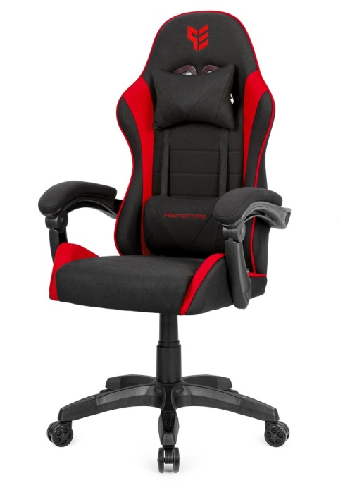 Fotel obrotowy gamingowy ENZO XL RED FABRIC