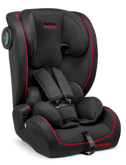 Fotelik samochodowy Bebico DEFENDER RED i-Size 76-150 cm wzrostu (9-36kg) OUTLET