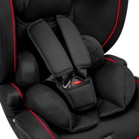 Fotelik samochodowy Bebico DEFENDER RED i-Size 76-150 cm wzrostu (9-36kg) OUTLET
