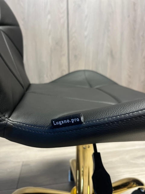 Krzesło obrotowe VASTO OFFICE PU BLACK GOLD