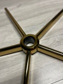 Podstawa krzesła obrotowego metalowa KD 70cm COPPER