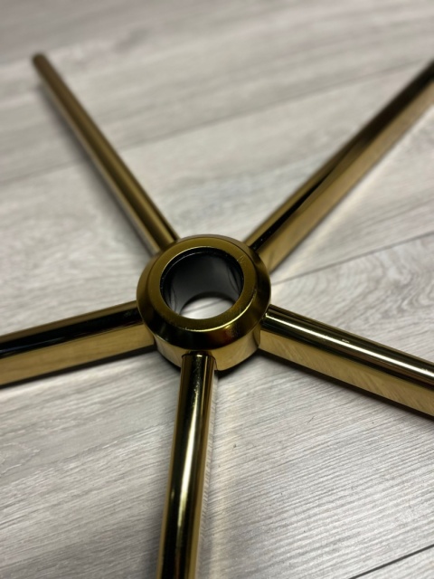 Podstawa krzesła obrotowego metalowa KD 70cm COPPER