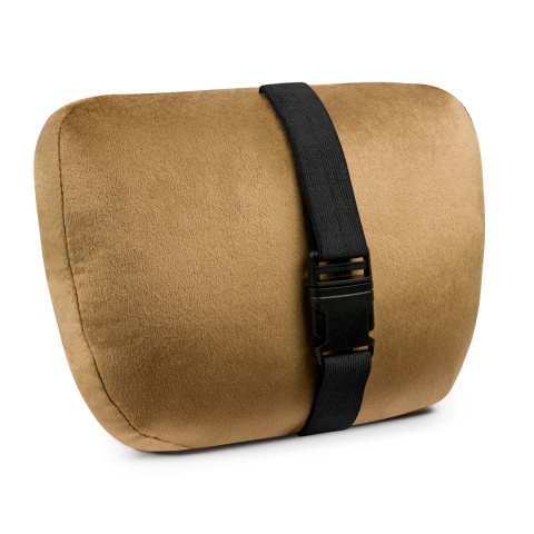 Poduszka zagłówek BEIGE ALCANTARA V