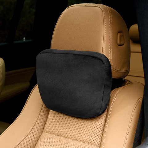 Poduszka zagłówek BLACK ALCANTARA H