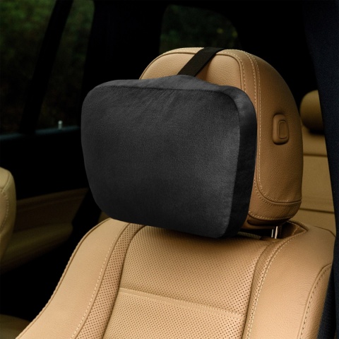 Poduszka zagłówek BLACK ALCANTARA V