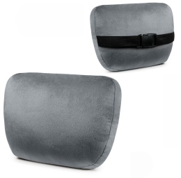Poduszka zagłówek GREY ALCANTARA H