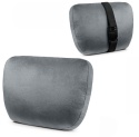 Poduszka zagłówek GREY ALCANTARA V