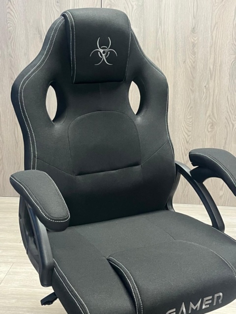 Fotel obrotowy do biurka CARRERA M BLACK FABRIC