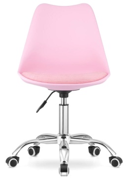 Krzesło obrotowe MONZA OFFICE PINK FABRIC II