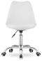 Krzesło obrotowe MONZA OFFICE WHITE PU II GATUNEK