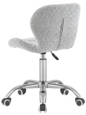 Krzesło obrotowe VASTO OFFICE BOUCLE GREY SILVER