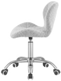 Krzesło obrotowe VASTO OFFICE BOUCLE GREY SILVER