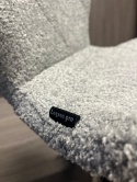Krzesło obrotowe VASTO OFFICE BOUCLE GREY SILVER