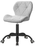 Krzesło obrotowe VASTO OFFICE BOUCLE GREY SMOKE