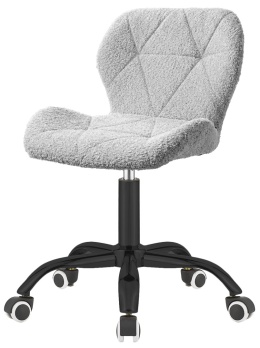 Krzesło obrotowe VASTO OFFICE BOUCLE GREY SMOKE