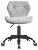 Krzesło obrotowe VASTO OFFICE BOUCLE GREY SMOKE