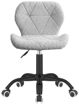 Krzesło obrotowe VASTO OFFICE BOUCLE GREY SMOKE