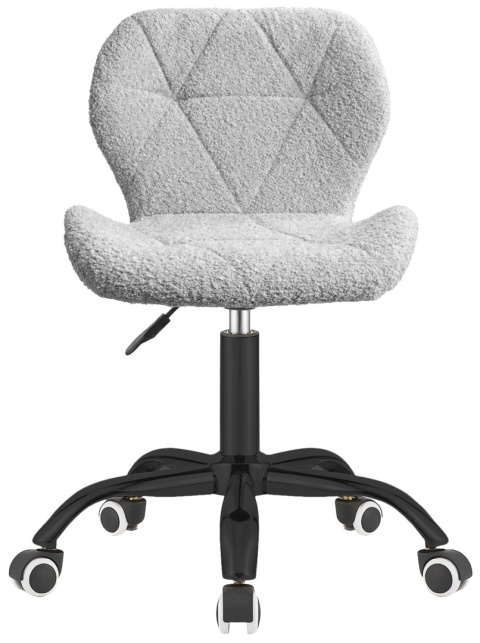 Krzesło obrotowe VASTO OFFICE BOUCLE GREY SMOKE