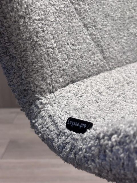 Krzesło obrotowe VASTO OFFICE BOUCLE GREY SMOKE