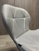 Krzesło obrotowe VASTO OFFICE FABRIC GREY ROSE GOLD
