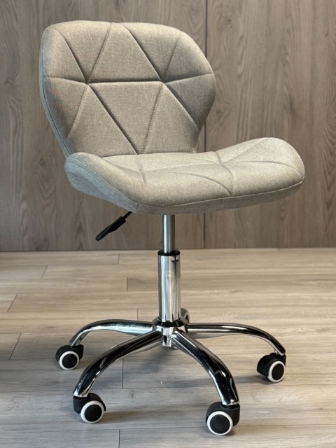 Krzesło obrotowe VASTO OFFICE FABRIC GREY GOLD