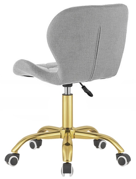 Krzesło obrotowe VASTO OFFICE FABRIC GREY GOLD