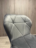 Krzesło obrotowe VASTO OFFICE VELVET DARK GREY SMOKE