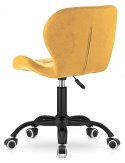 Krzesło obrotowe VASTO OFFICE VELVET MUSTARD SMOKE