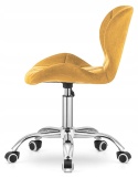 Krzesło obrotowe VASTO OFFICE VELVET MUSTARD