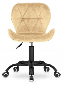 Krzesło obrotowe VASTO OFFICE VELVET SUNNY SMOKE
