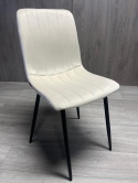 Krzesło tapicerowane AURORA VELVET BEIGE