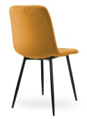 Krzesło tapicerowane AURORA VELVET HONEY