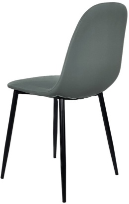 Krzesło tapicerowane GIULIA GREY PU