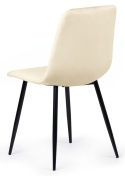 Krzesło tapicerowane TRIO VELVET BEIGE