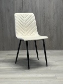 Krzesło tapicerowane TRIO VELVET BEIGE