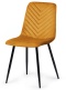 Krzesło tapicerowane TRIO VELVET HONEY