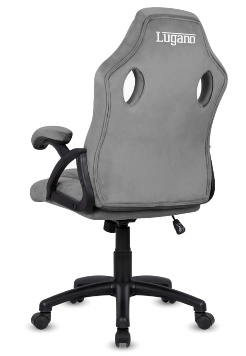 Fotel obrotowy do biurka CARRERA M ALCANTARA GREY NEW II GATUNEK