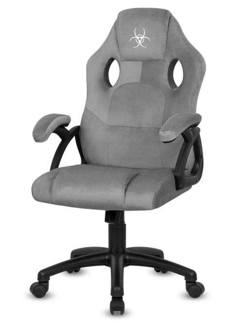 Fotel obrotowy do biurka CARRERA M ALCANTARA GREY NEW II GATUNEK