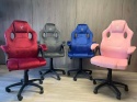 Fotel obrotowy do biurka CARRERA M ALCANTARA PINK
