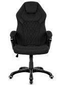 Fotel obrotowy do biurka SPIDER BLACK ALCANTARA